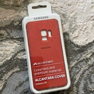Official Samsung Galaxy S9 Alcantara Luxurious Material Cover Case
